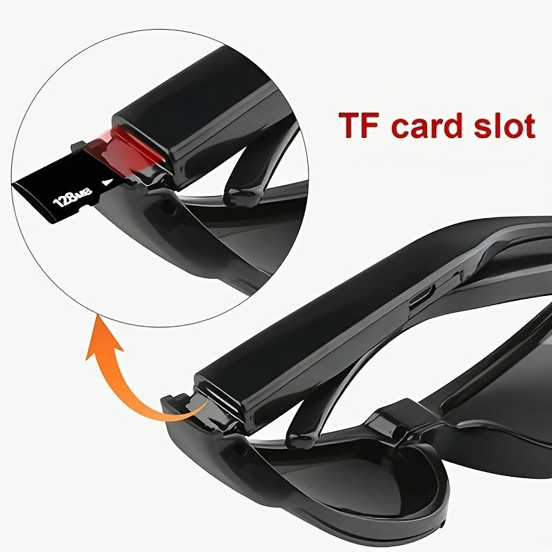 HD VisionCam™ Smart Glasses – 1080p Hidden Camera Eyewear for Outdoor Adventures & Hands-Free Recording