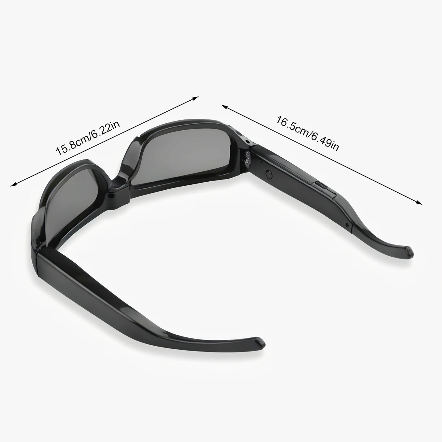 HD VisionCam™ Smart Glasses – 1080p Hidden Camera Eyewear for Outdoor Adventures & Hands-Free Recording